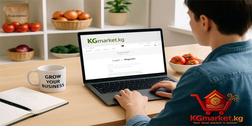 🛍️ Как создать аккаунт продавца на KGmarket.kg