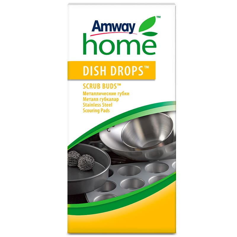 Amway Home™ DISH DROPS™ SCRUB BUDS™ Металлические губки