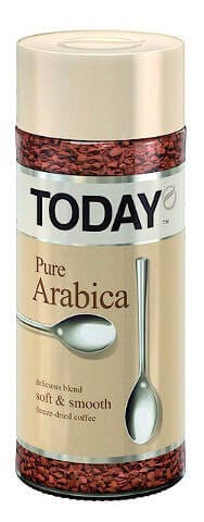 Кофе растворимый Today Pure Arabica 95 г