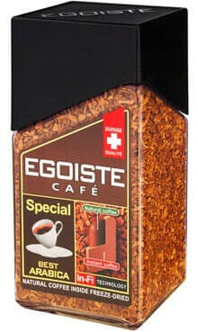 Кофе растворимый с молотым Egoiste Special 100 г