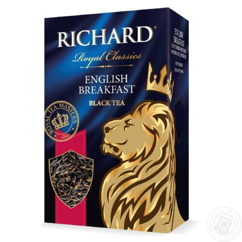 Чай черный Richard English Breakfast 90 г.