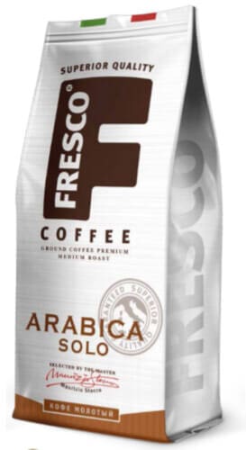 Кофе молотый FRESCO Arabica Solo пакет 200
