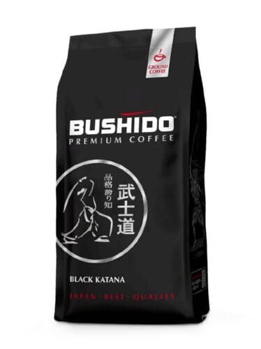 Кофе молотый Bushido Black Katana 227 г
