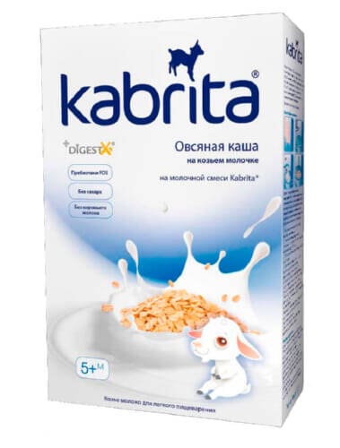 Каша Kabrita Овсяная (с 5 месяцев) 180 г