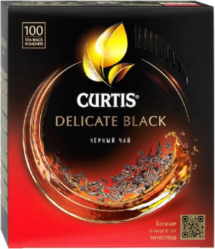 Чай черный Curtis Delicate Black 100 пакетов.