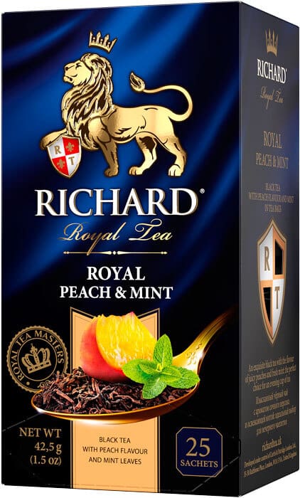 Чай Richard Royal Peach 25 пакетов