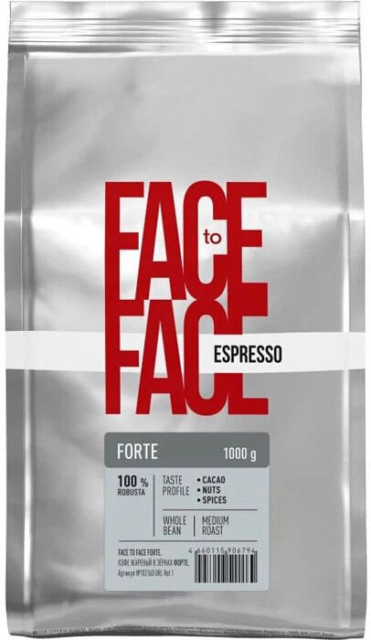 Кофе в зернах Face to Face Forte 1кг