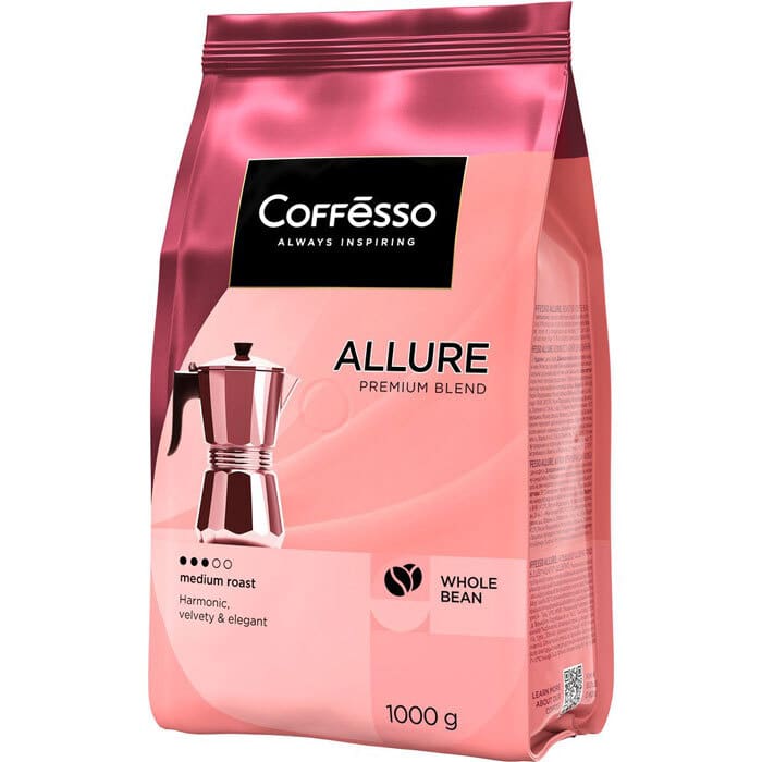 Зерно кофе Coffesso Allure 1кг 8217
