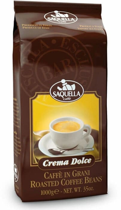 Кофе зерновой Saquella Crema Dolce 1 кг