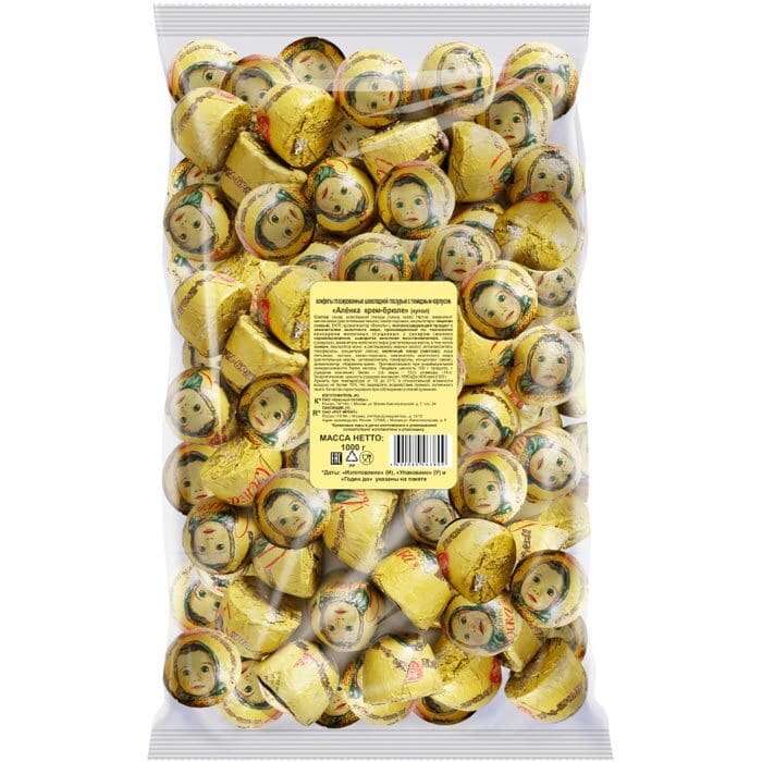 Шок конфета Аленка купол 1кг