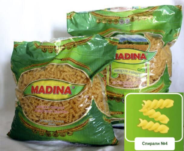 Макароны Мадина Спирали 2 кг.