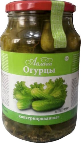 Огурцы консервированные Айлана 900 г.