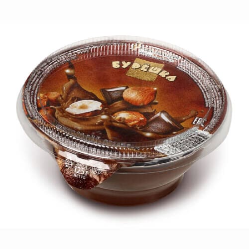 Паста шоколадно ореховая Бурёшка пластиковая банка 125 г.