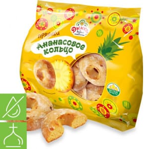 Пряники Ананасовое кольцо 400 гр