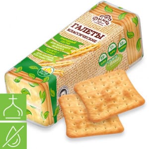 Печенье Галеты Дымка классические 245 г.