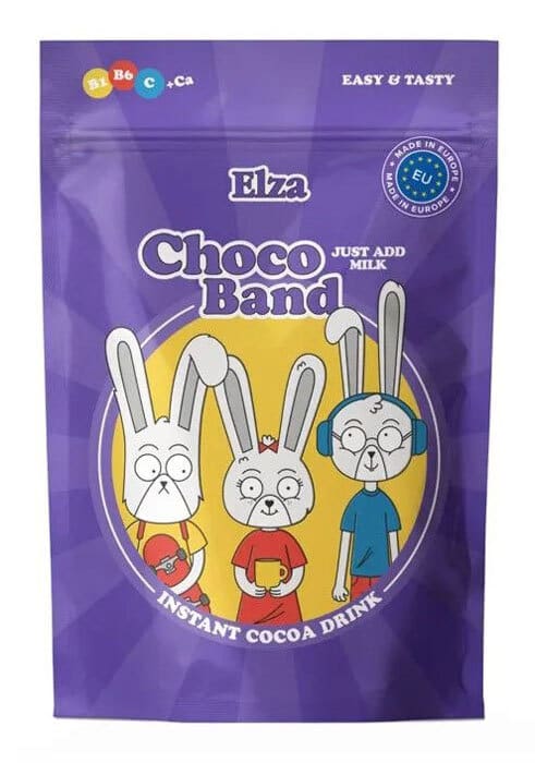 Горячий шоколад Elza Choco Band с витминами и кальцием 200 г