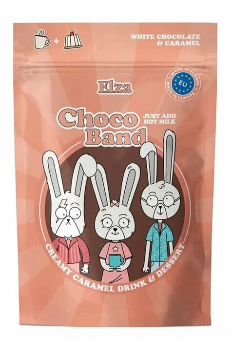 Горячий шоколад Elza Choco Band Creamy Caramel 200 г