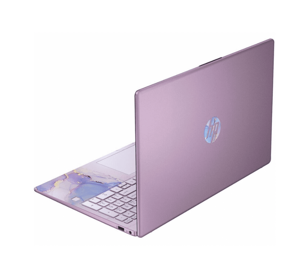 HP 15-fd0123ds 15.6" Сенсорный Ноутбук — Intel N100, 4GB LPDDR5, 128GB UFS, Wi-Fi 6, Windows 11 Home in S Mode, Winter Lavender / Natural Silver (Refurbished) - Image 2