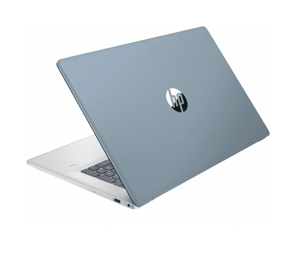 HP 17-cn3142ds 17.3″ Сенсорный Ноутбук — Intel N100, 4GB RAM, 128GB UFS, Wi-Fi 6, Windows 11 Home in S Mode, Moonlight Blue / Natural Silver (Refurbished)