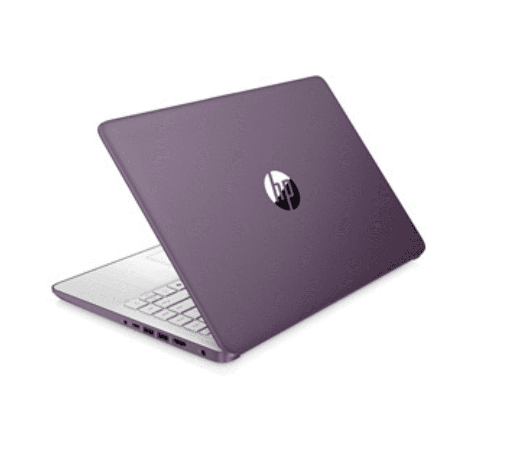HP 14-dq6104ds 14″ Сенсорный Ноутбук — Intel N150, 4GB RAM, 128GB UFS, Wi-Fi 6, Windows 11 Home in S Mode, Winter Lavender (Refurbished)