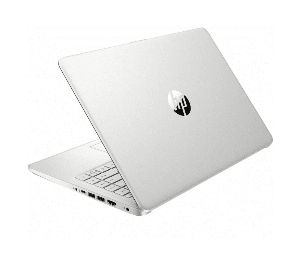 HP 14-dq3021ds 14″ Сенсорный Ноутбук — Intel Celeron N4500, 4GB RAM, 64GB eMMC, Wi-Fi 6, Windows 11 Home, Natural Silver (Refurbished)