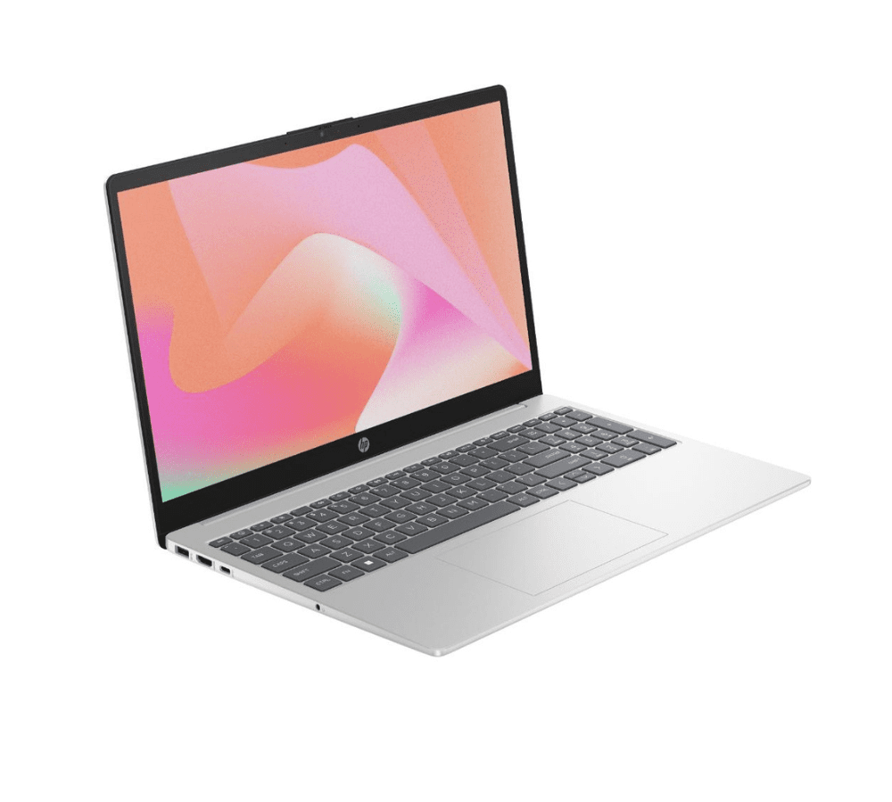 HP 15-fd0556nr 15.6″ Ноутбук — Intel Core i5-1334U, 12GB RAM, 512GB SSD, Intel Iris Xe, Wi-Fi 6, Windows 11 Home, Natural Silver (Refurbished)