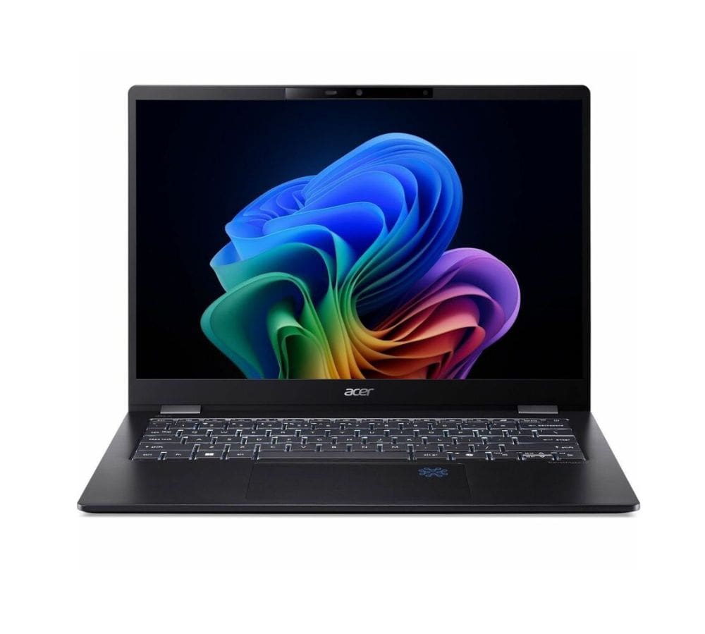 Acer TravelMate P6 14 AI TMP614-54-783H | Copilot+ PC | 14″ WQXGA+ 120Hz | Intel Core Ultra 7 256V | 16GB RAM | 1TB SSD | Windows 11 Pro