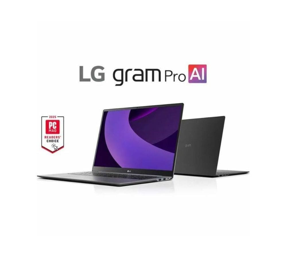 LG gram Pro 17 (17Z90TR-E.AAB4U1) | 17" WQXGA 144Hz | Intel Core Ultra 7 255H | NVIDIA GeForce RTX 5050 8GB | 16GB RAM | 1TB SSD | Wi-Fi 7 | Windows 11 Home | Deep Black - Image 7