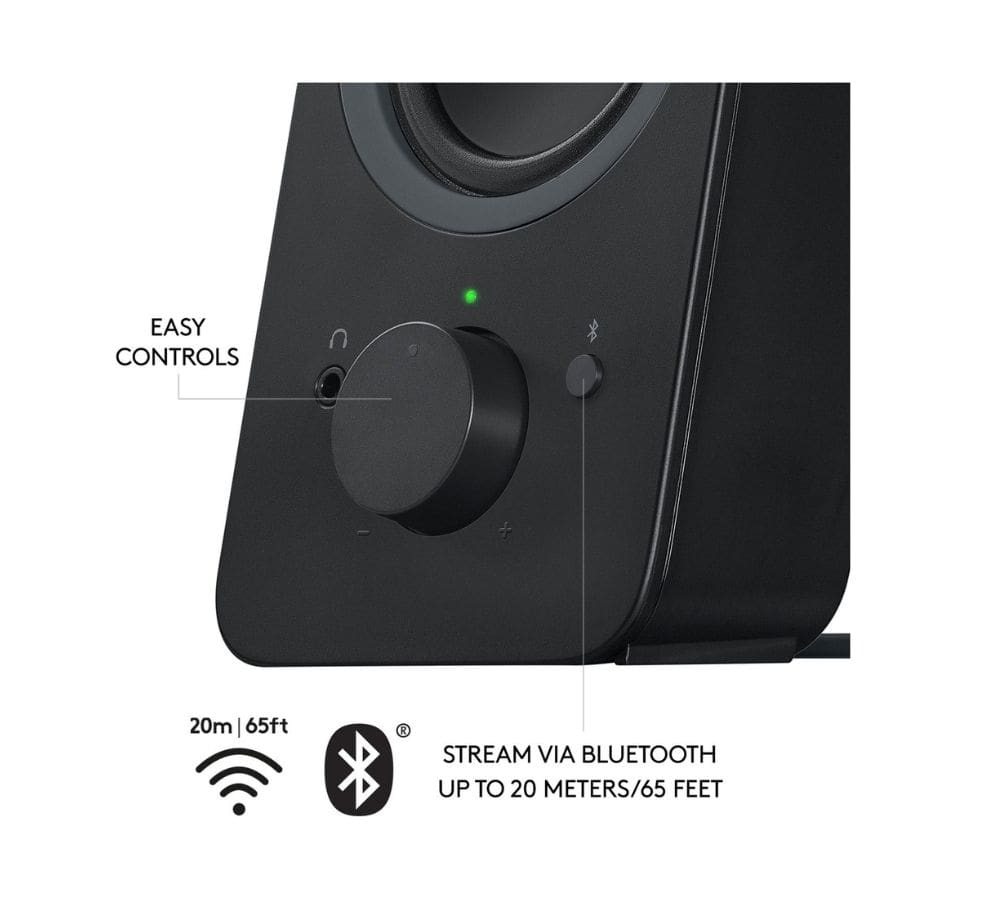 Logitech Z207 Bluetooth Speaker System | Беспроводные мультимедийные колонки | Bluetooth | 5W RMS | Black - Image 3
